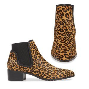 Donald Pliner Leopard Print Calf Hair Bootie NEW IN BOX